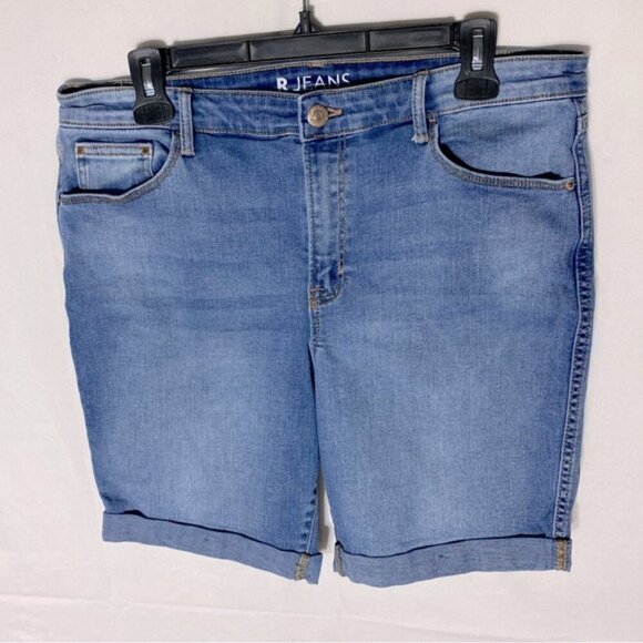 5/$25 R Jeans Light Wash Blue Jean Shorts Denim Shorts 32 - Picture 1 of 9